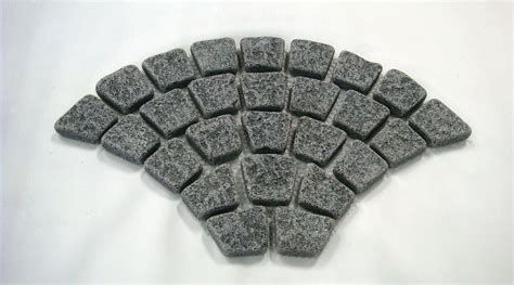 Cube Stone Landscaping Stones Dark Grey G Paver Cobble