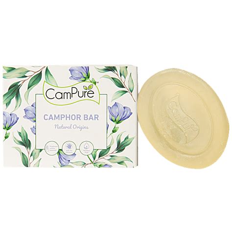 Buy Campure Camphor Bathing Bar For Face Body And Hands Skincare