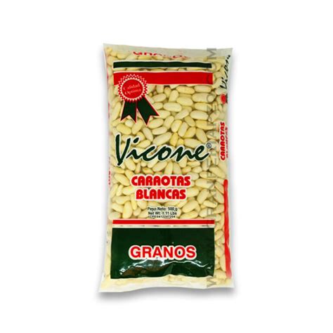 Caraotas Blancas 500Gr Vicone Gran Feria PZO