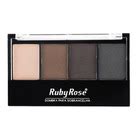 Paleta De Sobrancelha Ruby Rose Hb Primer Fixador Mercadolivre