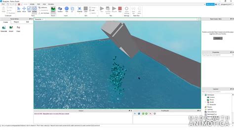 Water Physics In Roblox Youtube