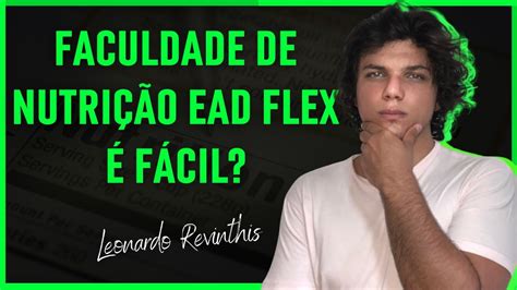 Faculdade De Nutrição Ead Flex é Fácil Youtube