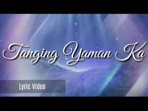 Tanging Yaman Guitar Chords