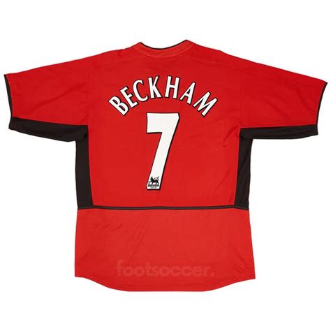 Maillot Retro Vintage Manchester United Home Beckham