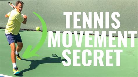 How To Move Your Feet In Tennis Drill Included Youtube