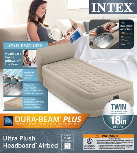 Intex Dura Beam Plus Twin Inch The Best Picture Of Beam