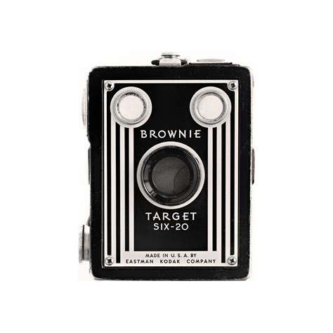 Kodak Brownie Target Six 20 Camera Ca 1948 Artdeco