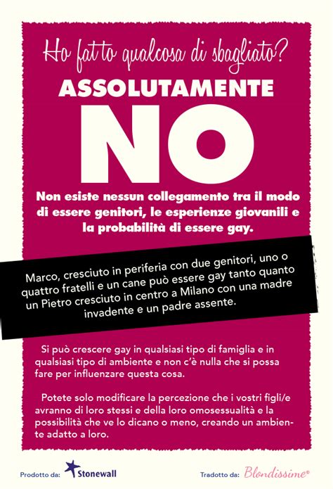 Blondissime E Se Vostro Figlio Fosse Gay