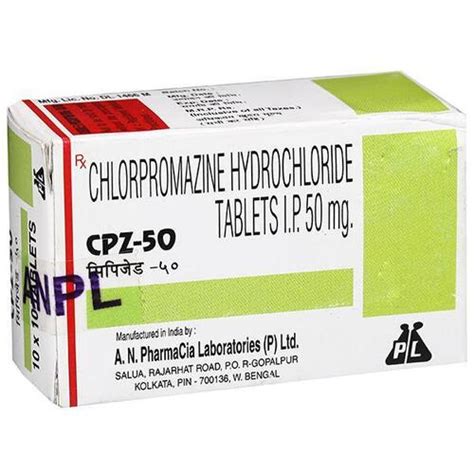 Chlorpromazine Tablets General Medicines At Best Price In Surat K