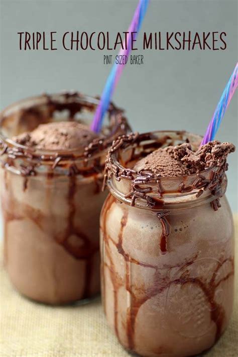 Milkshake Recipe With Ice Cream Chocolate