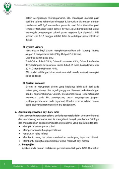 Konsep Dasar Dan Asuhan Keperawatan Bayi Baru Lahir Bbl Pdf