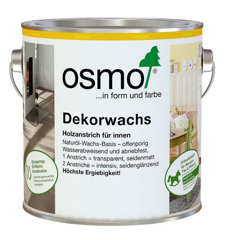Osmo Hartwachsöl OSMO 3188 Dekorwachs Schnee 750ml