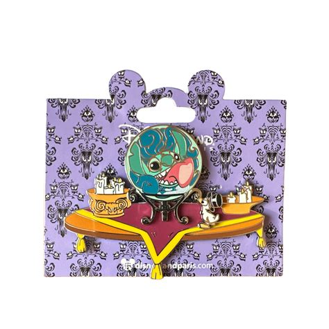 Disney Phantom Manor Pin S Stitch Leota Oe