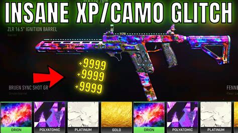 New Mw Camo Glitch Unlimited Xp Glitch Best Weapon Xp Orion Poly