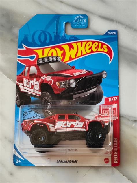 Hot Wheels Sandblaster From Target Red Edition Exclusive Hobbies Toys Toys Games On Carousell