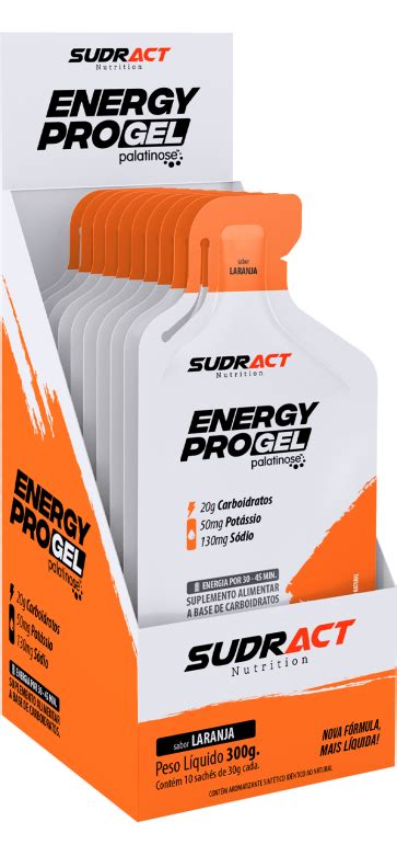 Energy Pro Gel Sach S De G Sudract Nutrition