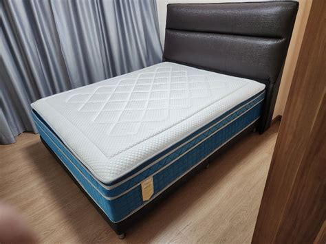 Queen Size Mattress and Frame, Furniture & Home Living, Furniture, Bed Frames & Mattresses on ...