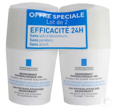 La Roche Posay Duopack Déodorant Physiologique 24h Peaux Sensibles