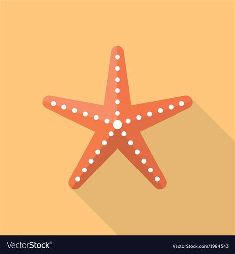 Starfish Royalty Free Vector Image Vectorstock