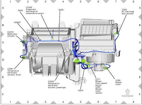 Air Blend Door Actuator Chevy Silverado