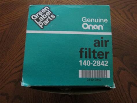 Genuine Onan Generator Air Filter 140 2842 New Old Stock Ebay