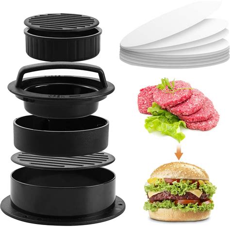 Amazon Burger Mold Hamburger Press In Stuffed Burger Press