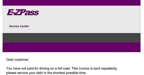 Scam Asks Drivers To Pay E Zpass Bill Los Angeles Times