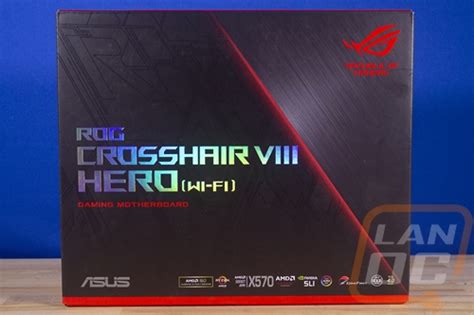 Asus ROG Crosshair VIII Hero WiFi - LanOC Reviews