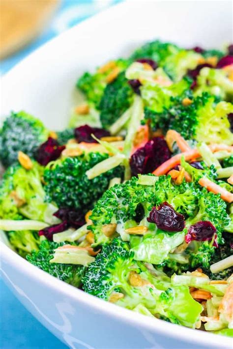 Best Broccoli Cranberry Salad Recipe Simply Home Cooked