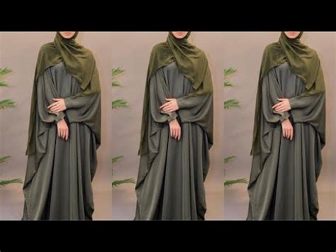 Baggy Style Abaya Cutting And Stitching How To Make Simple Abaya From