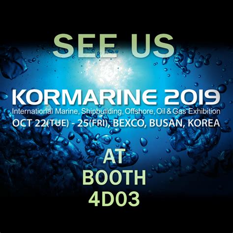 See Us At Kormarine 2019 Dynexrivett Inc