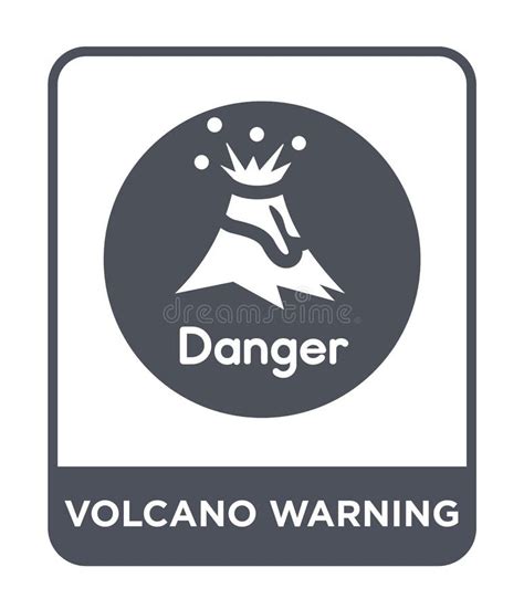 Volcano Eruption Warning Stock Vector Illustration Of Force