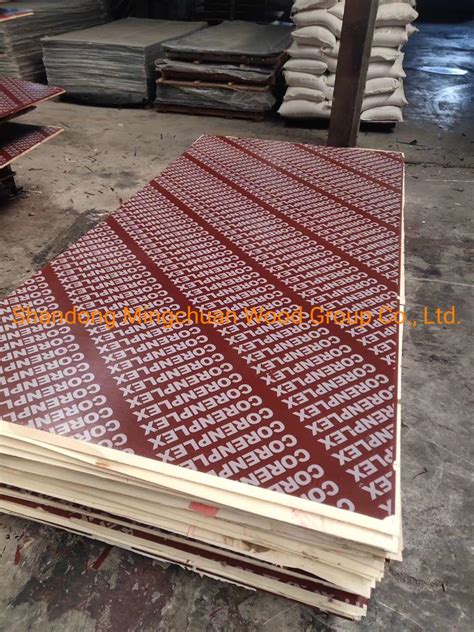 Film Faced Plywood Finger Joint Concrete Construction Marine Plywood