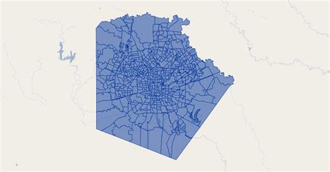 Bexar County, Texas Voter Precincts | GIS Map Data | Bexar County ...