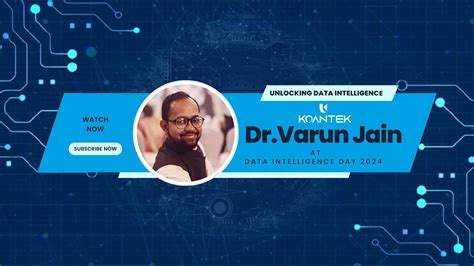 Dr Varun Jain At Data Intelligence Day 2024 Youtube