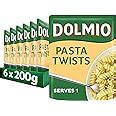 Dolmio Pasta Twists Microwave Fusili Pasta Bulk Multipack 6 X 200g