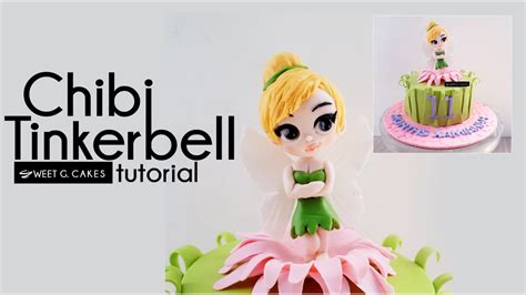 Fondant Tinkerbell Cake Topper