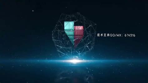 神秘logo标志显示ae模板视频下载 幕后muhou