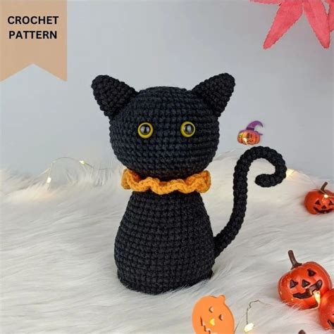 Black Cat Crochet Pattern