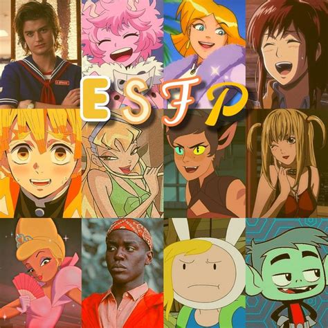 Meet the Vibrant Characters of ESFP