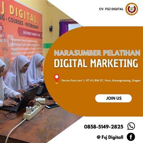 Wa 0858 5149 2825 Narasumber Digital Marketing Dinas Penanaman Modal