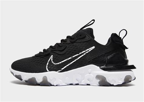 Nike React Vision Trainers In Triple Black Ubicaciondepersonascdmxgobmx