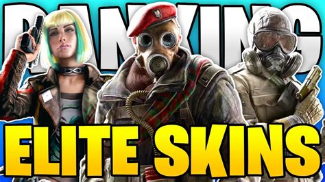 Ranking All Elite Skins In Rainbow Six Siege From Worst To Best