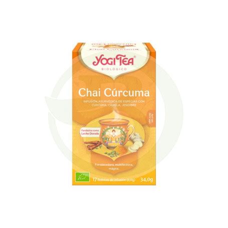 Yogi Tea Curcuma Chai Bio Yogi Tea Yogi Tea Bioherbolario