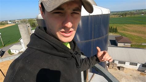 Filling Silo With Rye Planting Soybeans YouTube