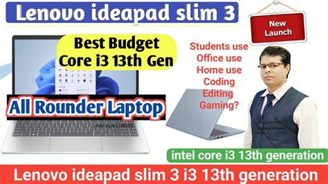 Lenovo Ideapad Slim Intel Core I Th Generation Th Gen Laptop