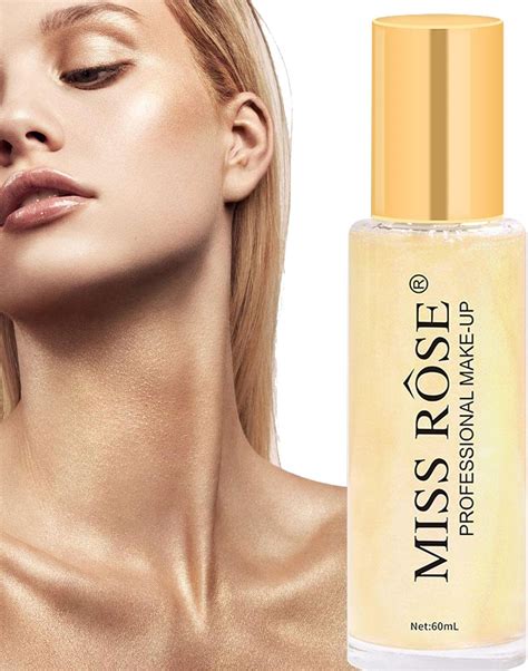 Nasoalne Glitzer K Rperspray Ml Body Brightening Spray Schnell