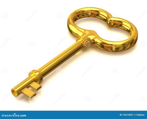 Golden Key Stock Illustration Illustration Of Business