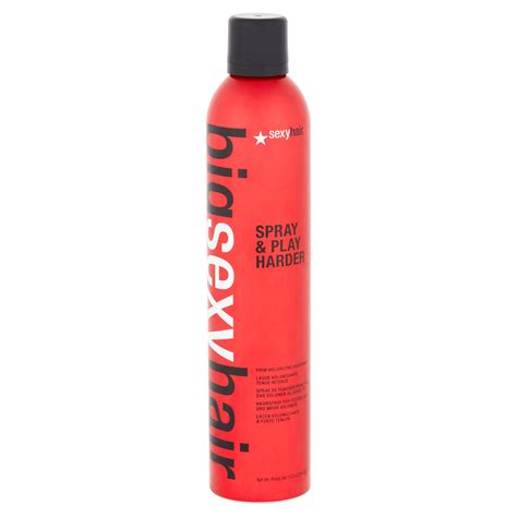 Hair Big Spray & Play Harder, Super Hold Volumizing Hair Spray, 10 oz
