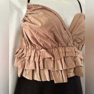 Twelve By Twelve Dresses Twelve By Twelve New Spaghetti Dress Black Cocoa Brown Nude Xs Nwt